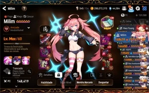 Conta Epic Seven Mid-Endgame com MUITOS RECURSOS - Outros