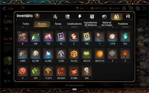 Conta Epic Seven Mid-Endgame com MUITOS RECURSOS - Outros