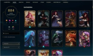 Conta League of Legends LOL
