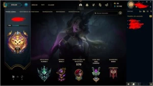 Conta League of Legends LOL