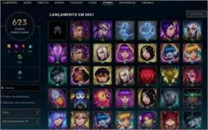 Conta League of Legends LOL