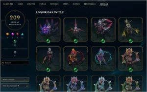Conta League of Legends LOL