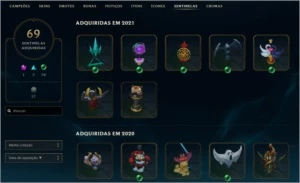 Conta League of Legends LOL