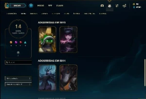 Conta com Rammus Rei e Kayle Juíza - League of Legends LOL