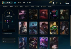 Conta com Rammus Rei e Kayle Juíza - League of Legends LOL