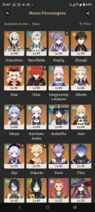 Conta Genshin Durin + Flins + 17t5 - Genshin Impact