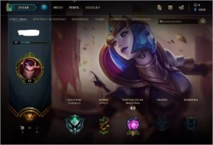 CONTAS DE LOL - LEIA A DESCRIÇÃO - League of Legends