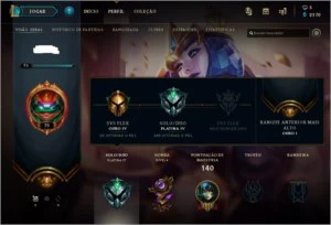 CONTAS DE LOL - LEIA A DESCRIÇÃO - League of Legends