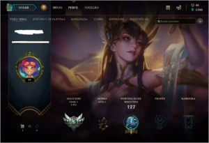 CONTAS DE LOL - LEIA A DESCRIÇÃO - League of Legends