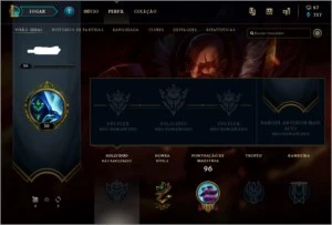 CONTAS DE LOL - LEIA A DESCRIÇÃO - League of Legends
