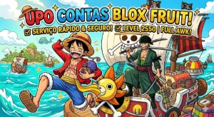 Serviço de Ups de Contas Blox fruit - Roblox