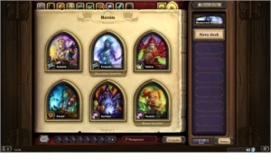 Conta hearthstone com Tyrande e Nemsis - Blizzard