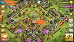 Clash of clans cv 11 Liga lendaria