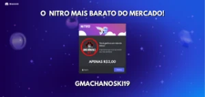 [Mais Barato!] Discord Nitro Gaming + Brinde - Assinaturas e Premium