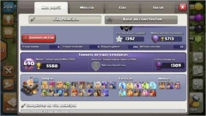 Vendo Cv11 full, nick name top - Clash of Clans