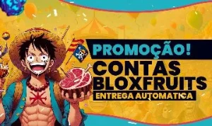 [Mais Vendido] Conta Blox Fruits Level Máximo Com Estoque