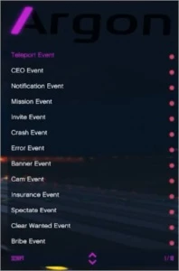 Mod menu gta v | Argon | Codigo / key de ativacao (7 dias) - Softwares e Licenças
