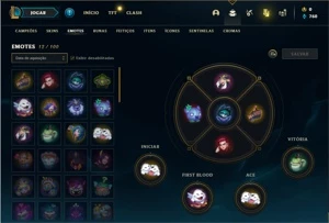 Conta diamante 4 com 31 Champs e 2 Skins - League of Legends LOL