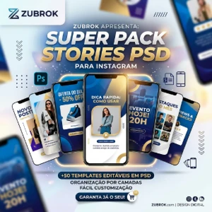 Super Pack Stories Psd Para Instagram - Redes Sociais