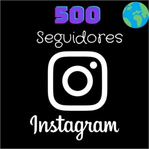 Seguidores Mundiais no Instagram 500 - Redes Sociais