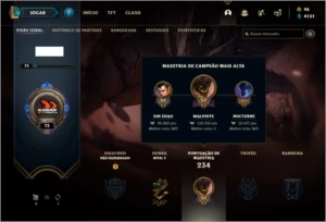 Conta unranked com 27 skins e 85 champs ( MAIN JG ) de 2012 - League of Legends LOL