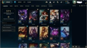 Conta De LOL Com SKin Mítica Da Caitlyn Edição de prestígio - League of Legends