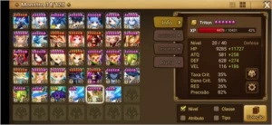 Conta Global PVE completo - Summoners War