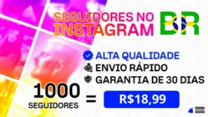 [Menor Preço]  1000 Seguidores Br no Instagram por 9,99 - Social Media