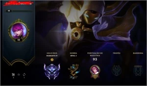 Diamante 4 - MMR Bom - pode trocar email/senha - League of Legends LOL