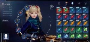 Vendo arqueira lvl 57 63k poder pet ceifeiro na111 - MIR4
