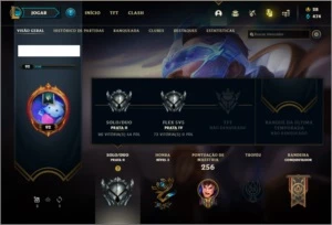 Conta Prata 2 - League of Legends LOL