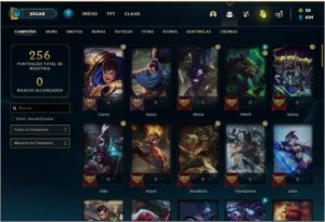 Conta Prata 2 - League of Legends LOL