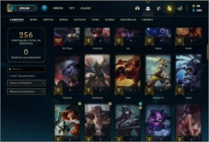 Conta Prata 2 - League of Legends LOL
