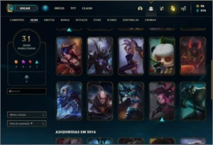Conta Prata 2 - League of Legends LOL
