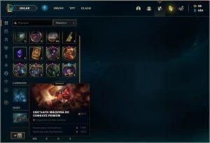 Conta Prata 2 - League of Legends LOL