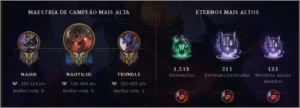 CONTA LEAGUE OF LEGENDS LOL