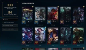 CONTA LEAGUE OF LEGENDS LOL
