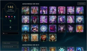 CONTA LEAGUE OF LEGENDS LOL
