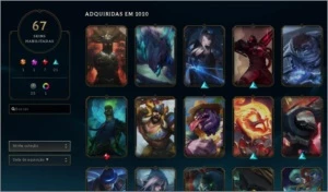 CONTA LEAGUE OF LEGENDS LOL