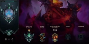 CONTA LEAGUE OF LEGENDS LOL