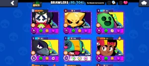 🔥 Conta Brawl Stars | 93 Brawlers | 47 Hipercargas | ETC