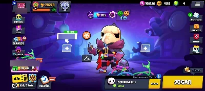 🔥 Conta Brawl Stars | 93 Brawlers | 47 Hipercargas | ETC