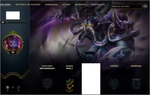 Conta de League of legends 19 campeões 1 skin LOL