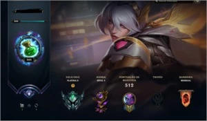 CONTA LOL PLATINA 2 484 SKINS - League of Legends