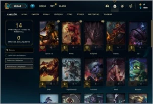Conta prata 3 com 2 skins e 31 champs - League of Legends LOL