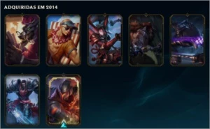 Vendo conta lvl 30 sem elo - League of Legends LOL