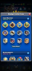 Conta Clash Royale - nível: 39 - 6400 troféus