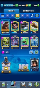 Conta Clash Royale - nível: 39 - 6400 troféus