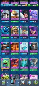 Conta Clash Royale - nível: 39 - 6400 troféus