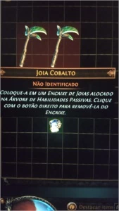 Jóia cobalto lendaria BLIGHT HARDCORE POE - Outros